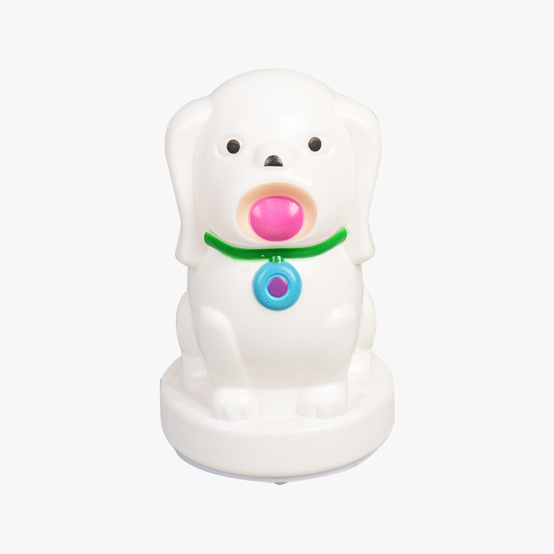 Pat Pat Night Light em forma de cachorro